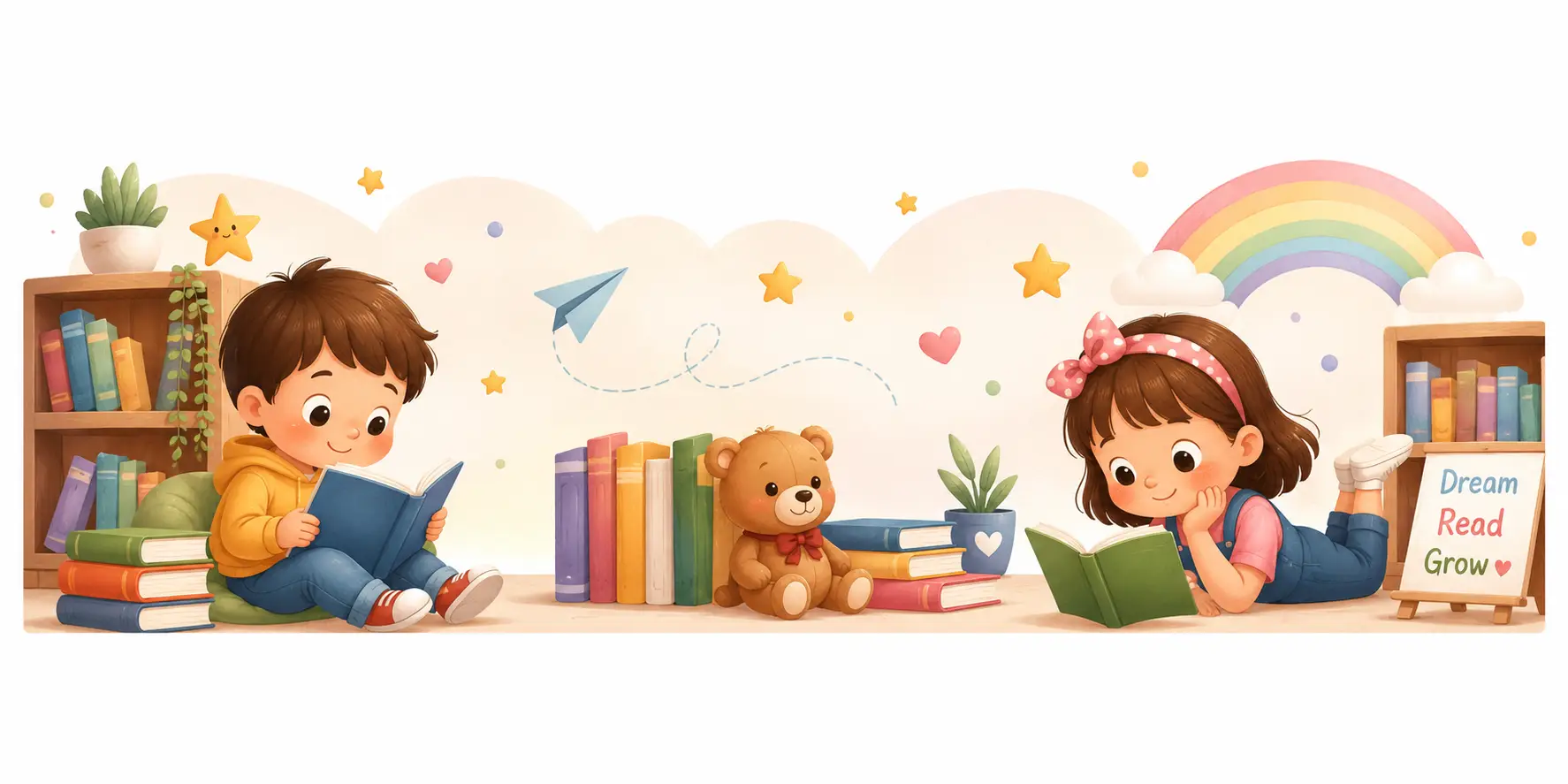 Top header of Mama Library site