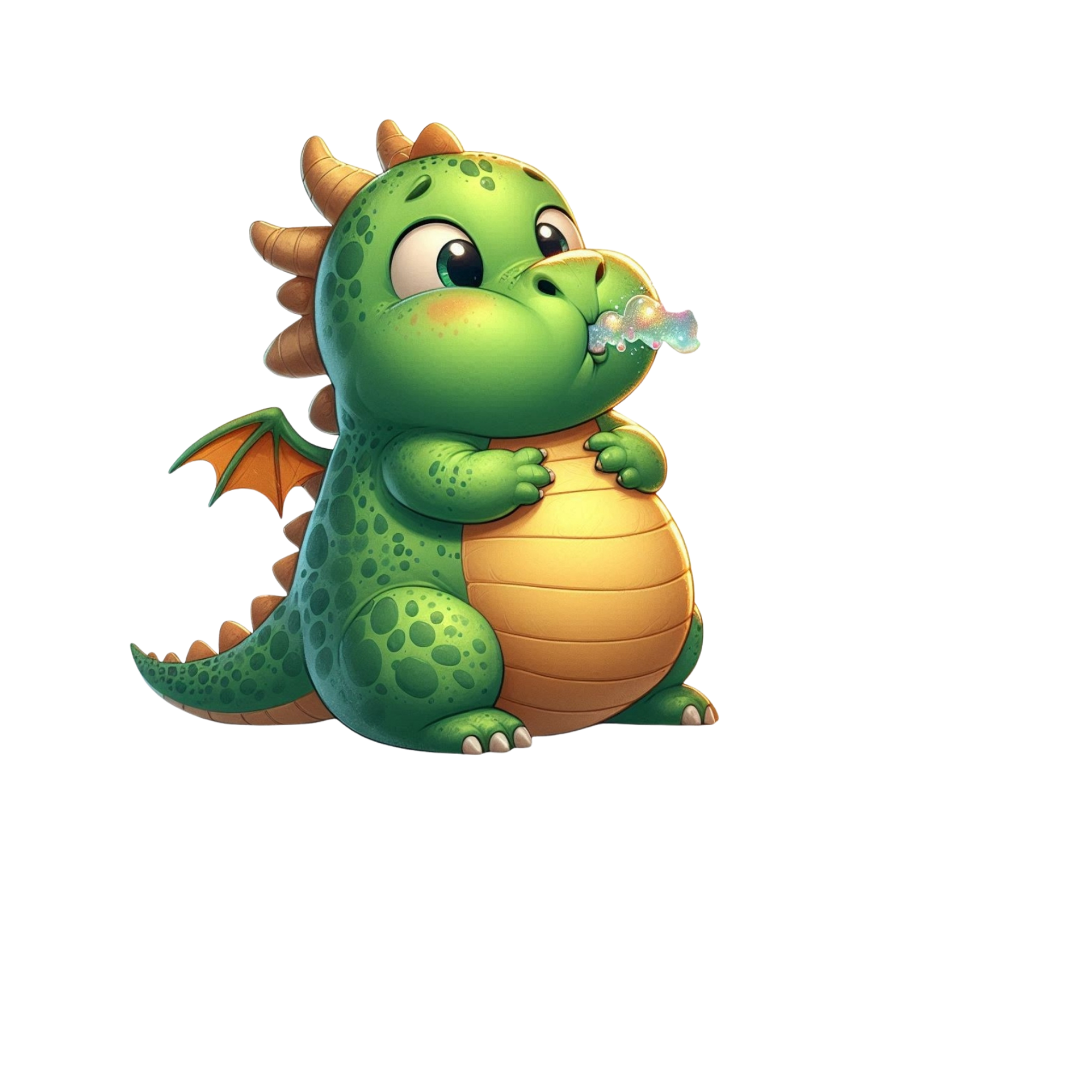 🐉 The Dragon Who Breathed Bubbles 🫧 Logo