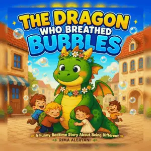 The dragon who breathed bubbles-cover